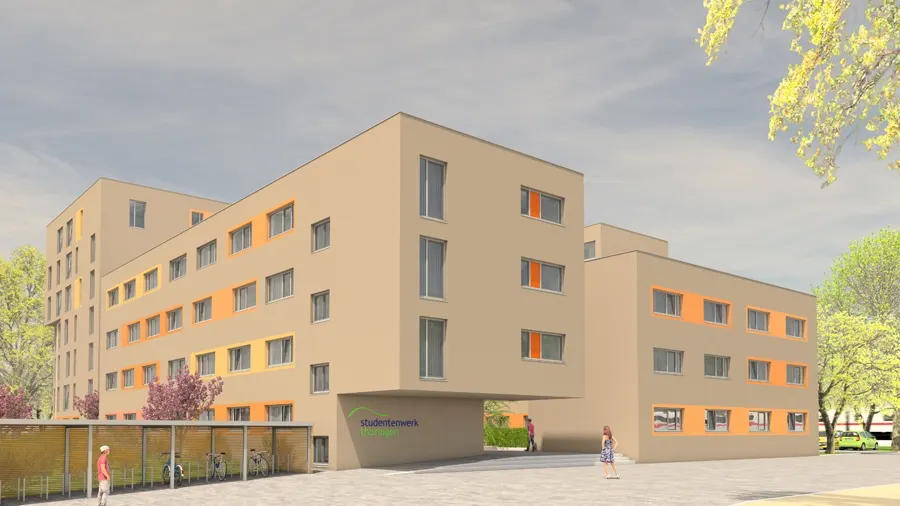 1.Preis beim Wettbewerb studentisches Wohnen