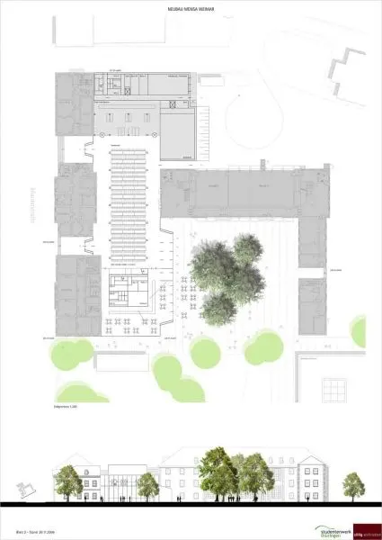 Neubau Mensa Weimar, Bild 2