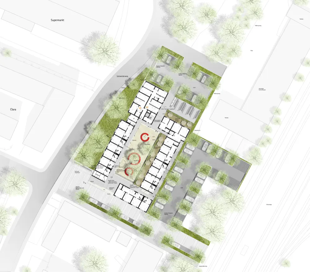 Studentenwohnhaus in Jena (Wettbewerb), Bild 4