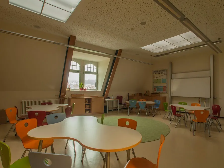 Westschule, Dachgeschossausbau, Bild 2
