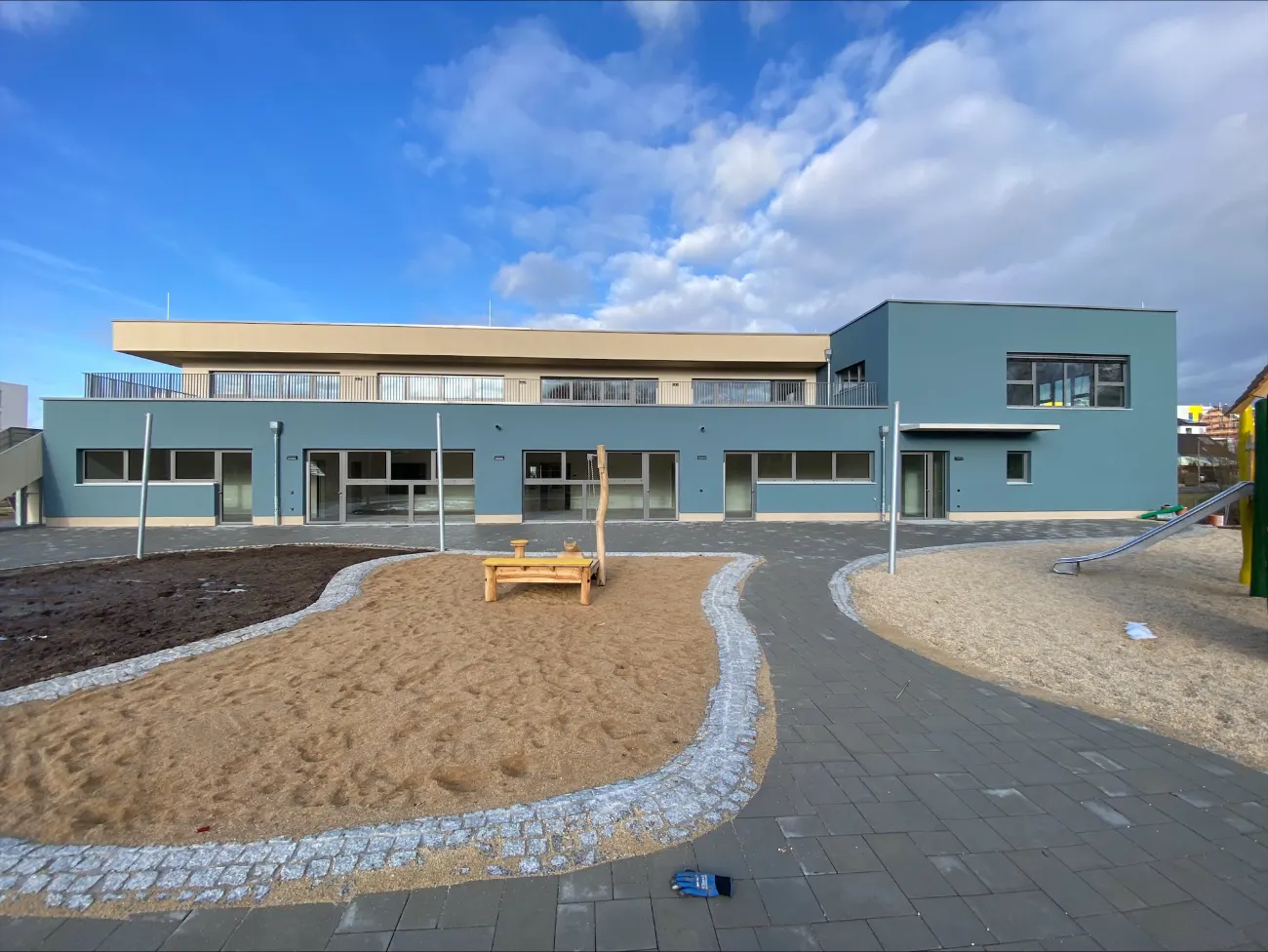 Fertiger Kindergarten in Zöllnitz